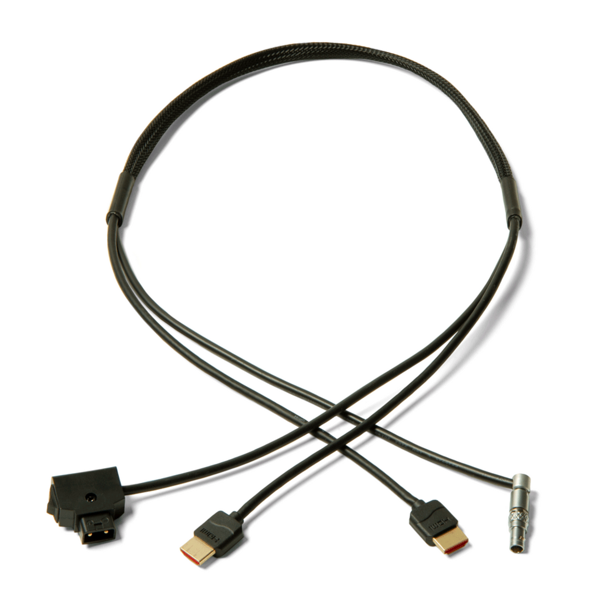 4 Pin Lemo Compatible Power and HDMI Video Cable with Power Switch OVERSTOCK