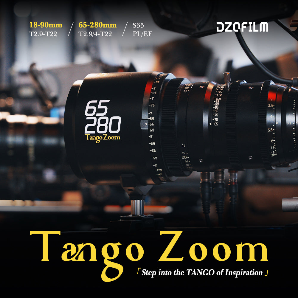 Tango Cinema Zoom Lens Kit 18-90mm T2.9 & 65-280mm T2.9-4 | Super 35 | PL/EF Mount