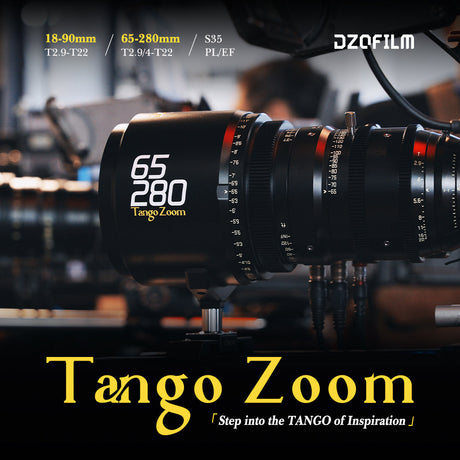 Tango Cinema Zoom Lens Kit 18-90mm T2.9 & 65-280mm T2.9-4 | Super 35 | PL/EF Mount