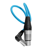 17" Right Angle Mini XLR to XLR for BMPCC 6K Pro/C70 Camera