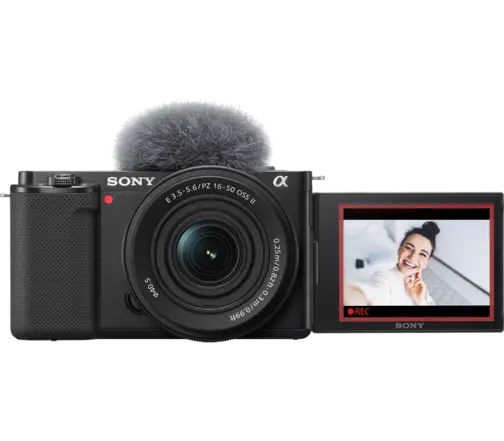 Sony The ZV-E10 with new kit lens, E PZ 16-50mm F3.5-5.6 OSS II - Compact APS-C standard power zoom lens with Optical SteadyShot (SELP16502) - Image 1