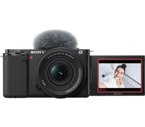 Sony The ZV-E10 with new kit lens, E PZ 16-50mm F3.5-5.6 OSS II - Compact APS-C standard power zoom lens with Optical SteadyShot (SELP16502) - Image 1