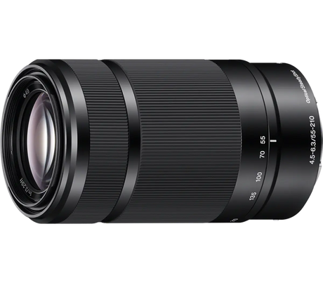 Sony E 55–210 mm F4.5-6.3 OSS

APS-C Telephoto Zoom Lens with Optical SteadyShot - Image 1