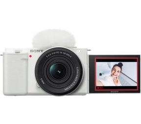 Sony The ZV-E10 with new kit lens, E PZ 16-50mm F3.5-5.6 OSS II - Compact APS-C standard power zoom lens with Optical SteadyShot (SELP16502) - Image 1