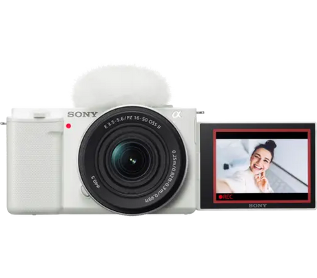 Sony The ZV-E10 with new kit lens, E PZ 16-50mm F3.5-5.6 OSS II - Compact APS-C standard power zoom lens with Optical SteadyShot (SELP16502) - Image 1