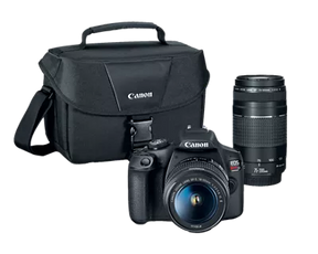 Canon EOS Rebel T7 Double Zoom Lens Kit - Image 1