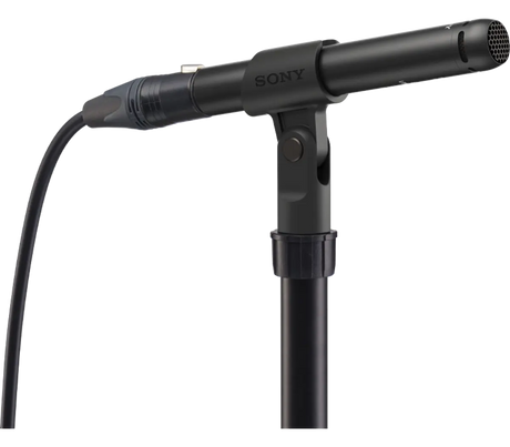 Sony ECM-100U Hi-Res Unidirectional Electret Condenser Microphone - Image 1