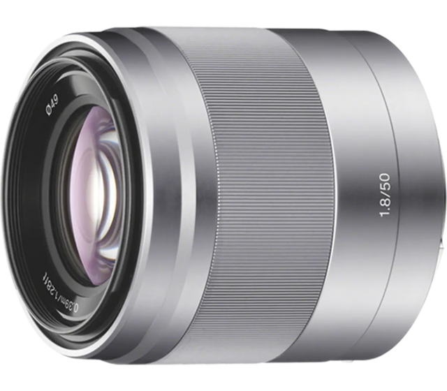Sony E 50 mm F1.8 OSS APS-C Standard Prime Lens with Optical SteadyShot - Image 1
