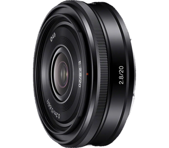 Sony E 20 mm F2.8 APS-C Ultra-wide Prime Lens - Image 1