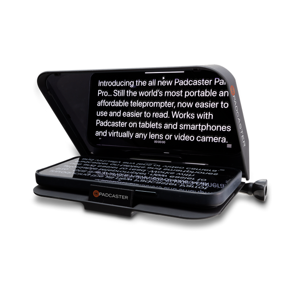 The Padcaster Parrot Teleprompter Kit, Portable Teleprompter for iPhone