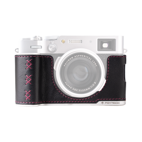 Leather Camera Case (For FujiFilm）