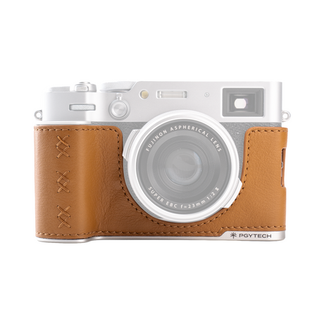 Leather Camera Case (For FujiFilm）