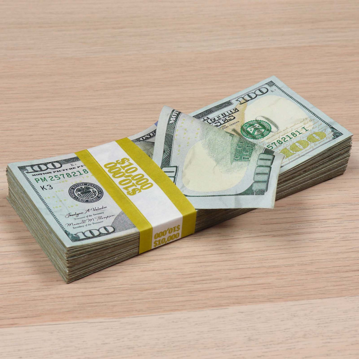 $500,000 RealAged Full Print New Series Stacks