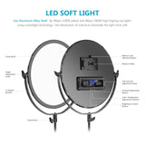 NEEWER NL-360ARC 18" 70W Ultra Thin Bi-Color Round LED Light