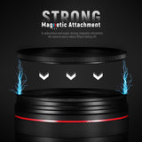 NEEWER 5-in-1 Magnetic Lens Filter Kit (1/4 Black Diffusion+GND8+ND8+ND64+Ring)