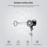 NEEWER NS65L Lantern Softbox One Step Quick Release