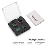 NEEWER 4 Pack Variable ND Filter Kit For DJI Mini 3/Mini 3 Pro