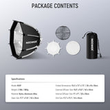 NEEWER NS1P 17.7"/45cm Octagonal Softbox