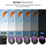 NEEWER 6 Pack ND Filter Set For DJI Osmo Action 4
