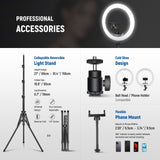 NEEWER RP18B Pro Ring Light Kit