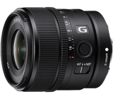 Sony E 15mm F1.4 G APS-C Large-aperture Wide-angle G Lens