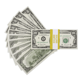 $10,000 Full Print 1990 Series Stack