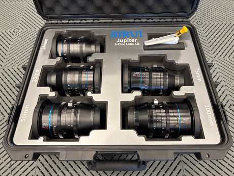 Used Sirui Jupiter Cine Lens Kit (EF Mount)