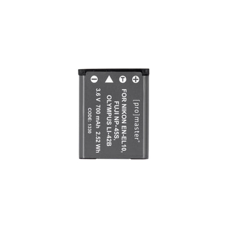 ProMaster Li-ion Battery for Nikon EN-EL10, Fujifilm NP-45S, Olympus LI-42B - Image 2