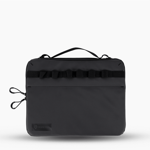 Black Laptop Case Front | variant_ids: 39439644393552, 39439644426320