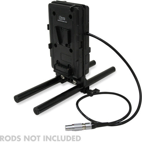 Core SWX Dual V-Mount Battery Plate with 15mm LWS Rod Clamp for RED DSMC2 Cameras