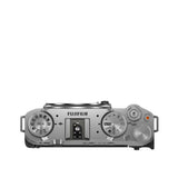Fujifilm X-M5 Silver body - top plate and dials