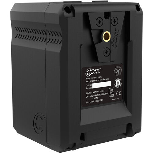 Core SWX NANOX V150 Micro 147Wh Li-Ion Battery (V-Mount)