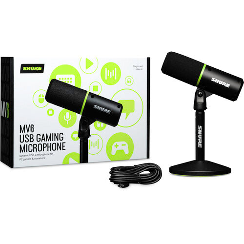Shure MV6 USB Gaming Microphone