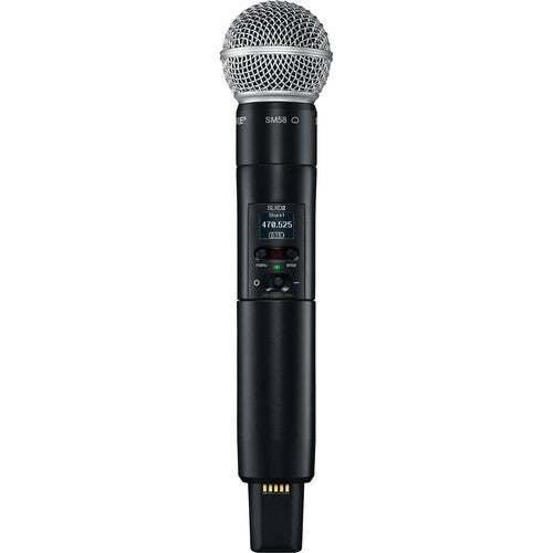 Shure SLXD124/85M Digital Wireless Combo Microphone System (H55: 514 to 558 MHz)
