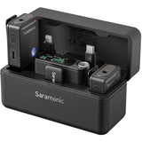 Saramonic Ultra 2-Person Digital Wireless Omnidirectional Lavalier Microphone System for Cameras and Mobile Devices