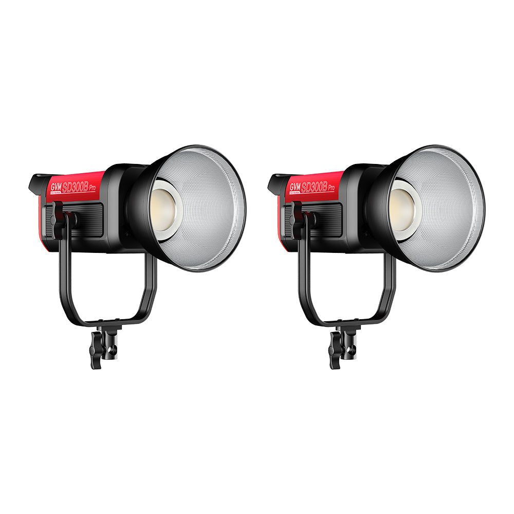 GVM PRO-SD300B 300W Bi-Color Monolight V-mount Mesh Bluetooth