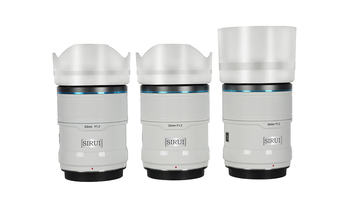 SIRUI Sniper Series 23/33/56mm F1.2 APS-C Frame Autofocus Lens