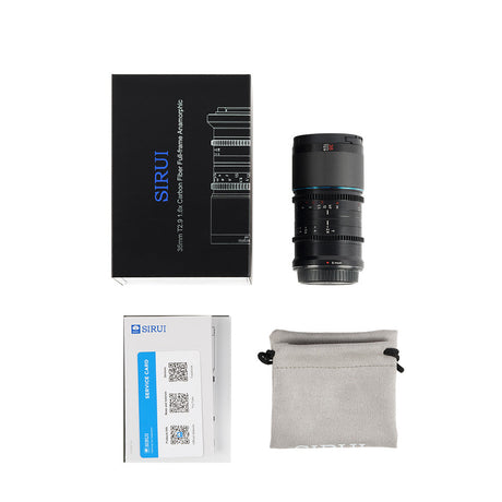 SIRUI Saturn 35mm Full-frame Carbon Fiber Anamorphic Lens