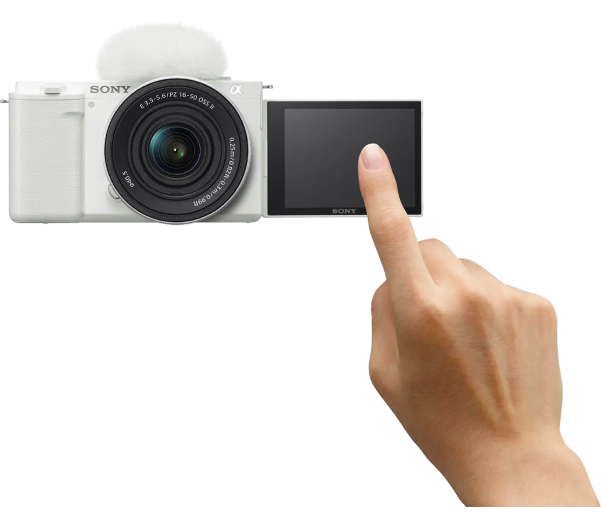 Sony The ZV-E10 with new kit lens, E PZ 16-50mm F3.5-5.6 OSS II - Compact APS-C standard power zoom lens with Optical SteadyShot (SELP16502) - Image 2