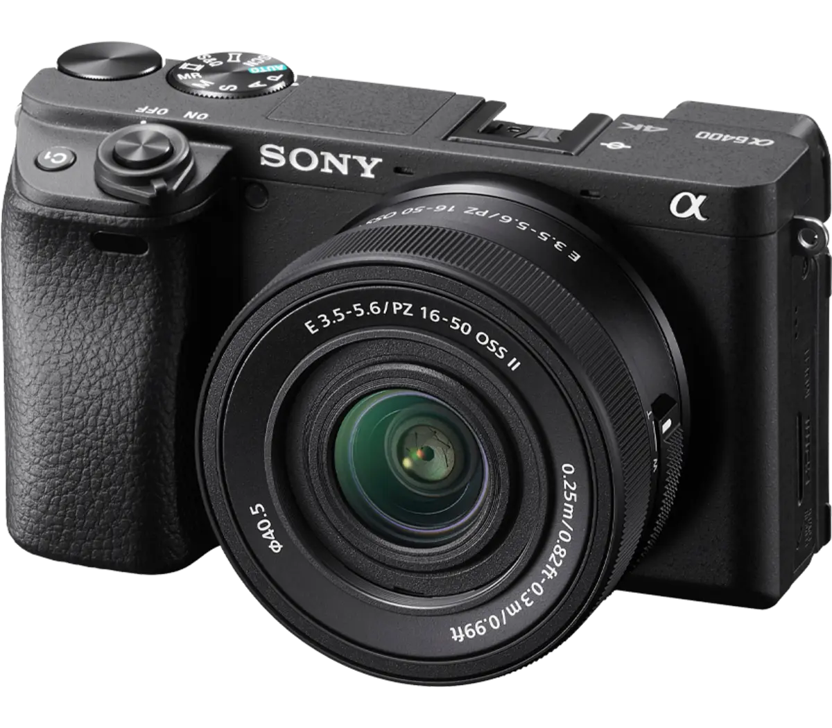 Sony Alpha 6400 (ILCE6400KB) APS-C Mirrorless Interchangeable-Lens Camera + 16-50mm Lens - Image 2
