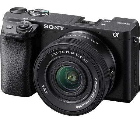 Sony Alpha 6400 (ILCE6400KB) APS-C Mirrorless Interchangeable-Lens Camera + 16-50mm Lens - Image 2