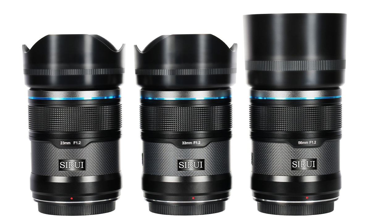 SIRUI Sniper Series 23/33/56mm F1.2 APS-C Frame Autofocus Lens