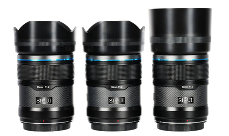 SIRUI Sniper Series 23/33/56mm F1.2 APS-C Frame Autofocus Lens
