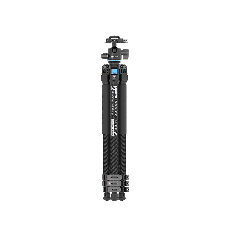 SIRUI L-Series One-hand Control Mini Flip Lock Carbon Fiber Tripod Kit