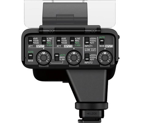 Sony XLRK3M XLR Adaptor Kit for Multi Interface Shoe with Digital Audio Interface - Image 2