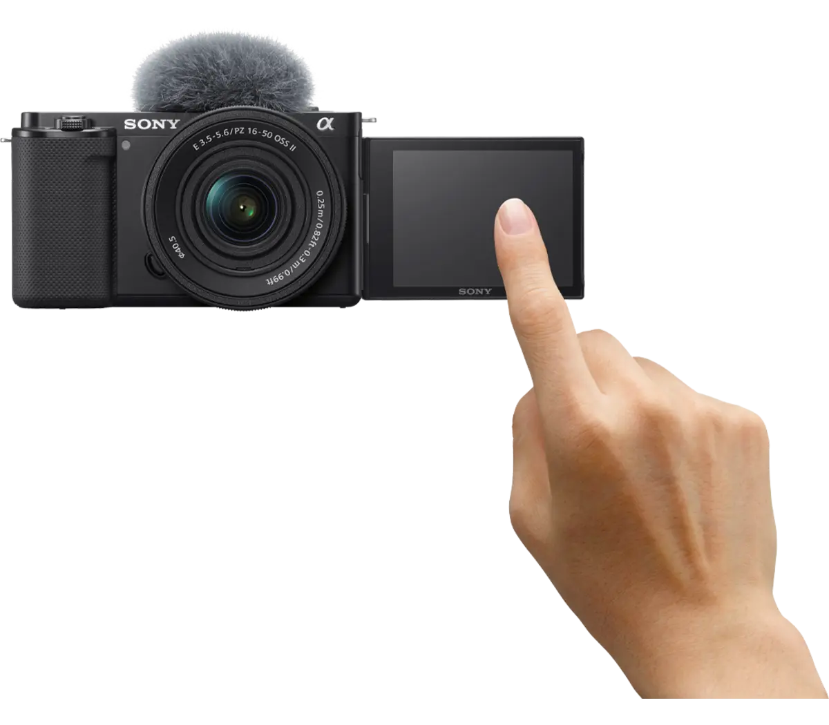 Sony The ZV-E10 with new kit lens, E PZ 16-50mm F3.5-5.6 OSS II - Compact APS-C standard power zoom lens with Optical SteadyShot (SELP16502) - Image 2