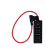 Blackhawk D-TAP to 4 Port HUB with 1/4in-20 Thread (RED)