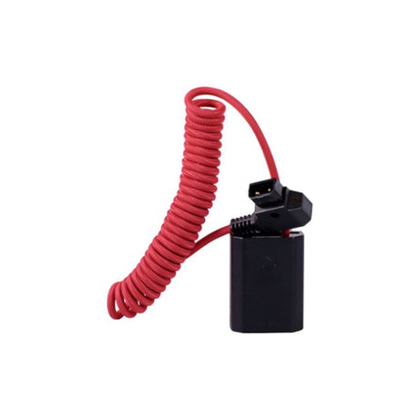 Blackhawk D-TAP to Sony A7SIII Dummy Battery NPFZ100 Cable (RED)