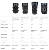 SIRUI 35mm F1.8 1.33x M4/3 Anamorphic Lens
