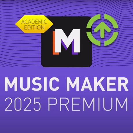 MAGIX MUSIC MAKER 2025 PREMIUM (Academic, Upgrade from Previous Version) ESD